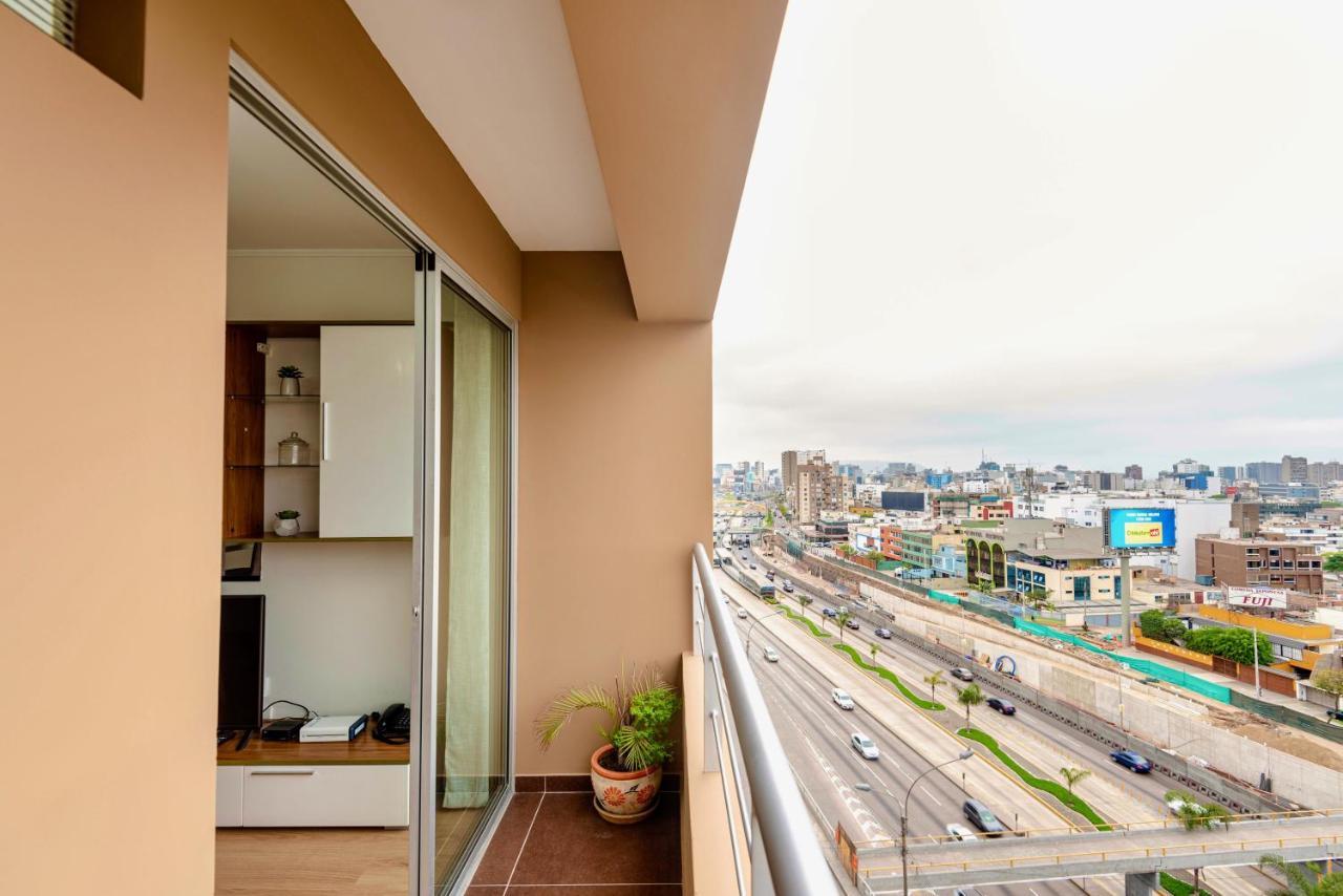 Alu Apartments - Limit With Miraflores Panoramic City View リマ エクステリア 写真