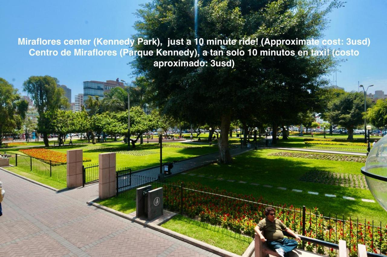 Alu Apartments - Limit With Miraflores Panoramic City View リマ エクステリア 写真