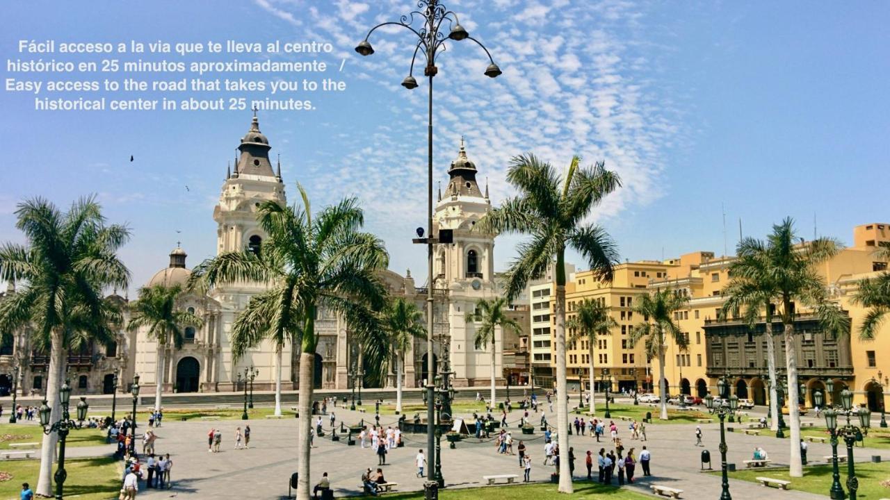 Alu Apartments - Limit With Miraflores Panoramic City View リマ エクステリア 写真